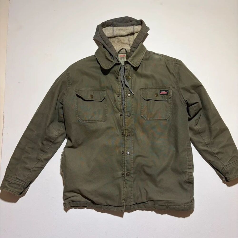 Olive Green dickies Thrashed Work Jacket